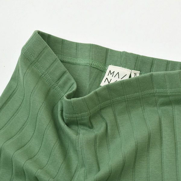 オーガニックコットン キッズワイドリブレギンス