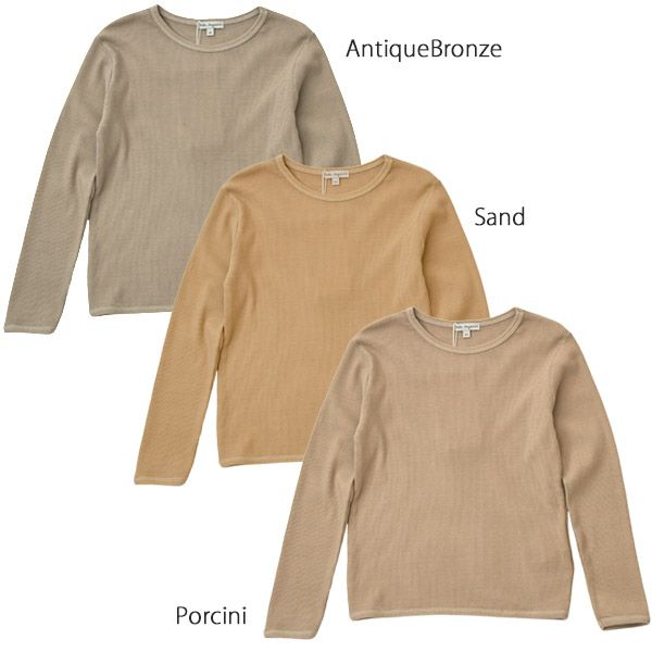 オーガニックコットン キッズ リブ長袖Ｔシャツ Gaia