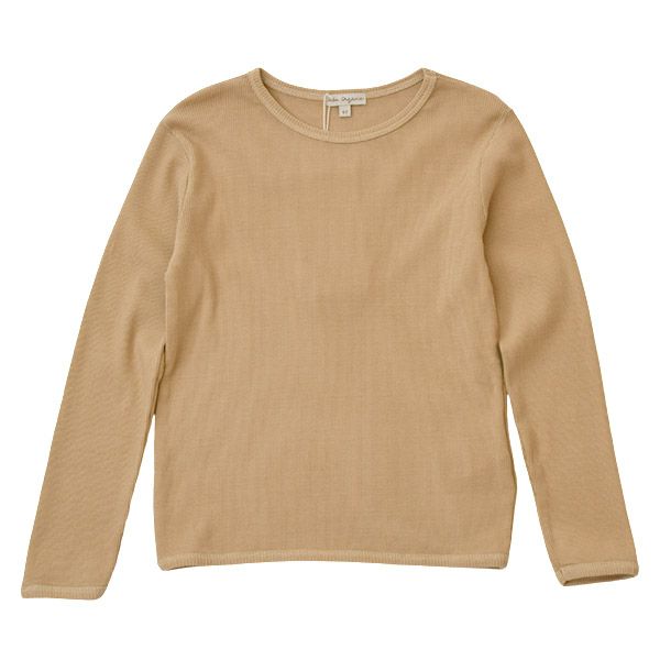 オーガニックコットン キッズ リブ長袖Ｔシャツ Gaia