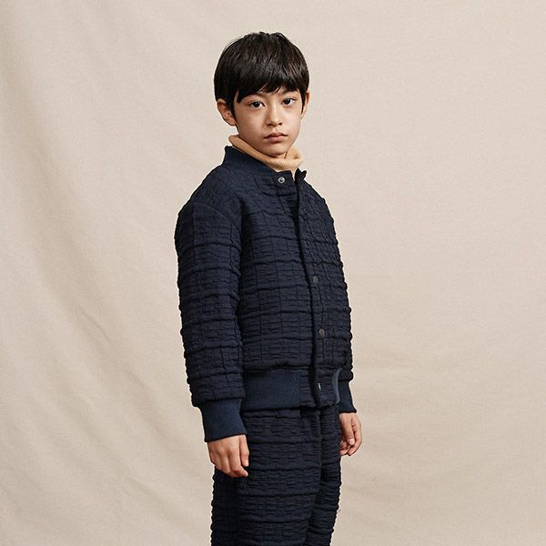 オーガニックコットン キッズ リブタートルネックシャツ Gaia