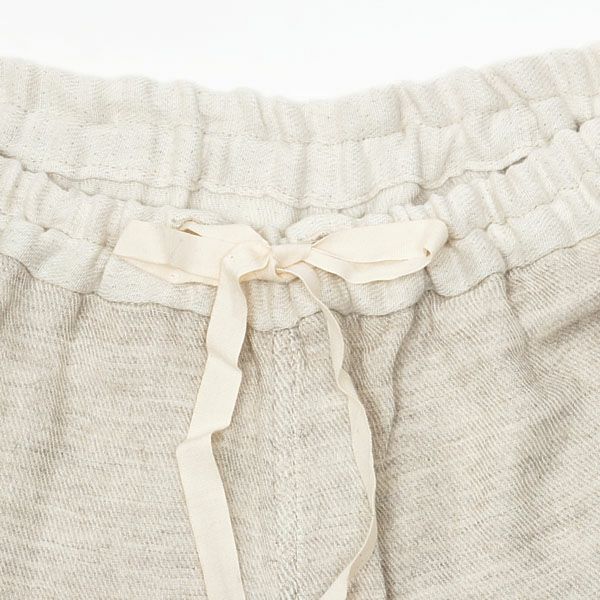 オーガニックコットン＆ヤク 綾ダブルガーゼパジャマ ナチュラルグレー M