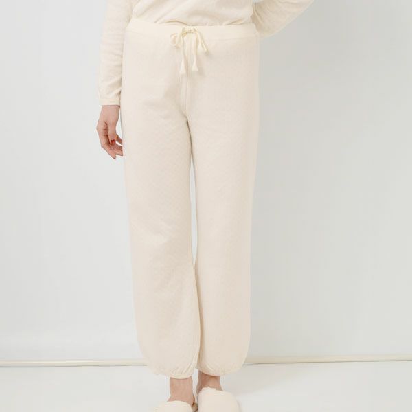 オーガニックコットン エアニットタートルパジャマ ナチュラル M