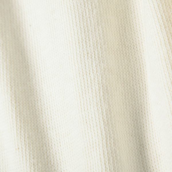 オーガニックコットン ラフアンドスムースパンツ ナチュラル M