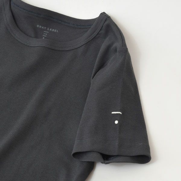 オーガニックコットン キッズラウンドネックシャツ(半袖)