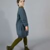 オーガニックコットン キッズドロップショルダーワンピース（長袖）