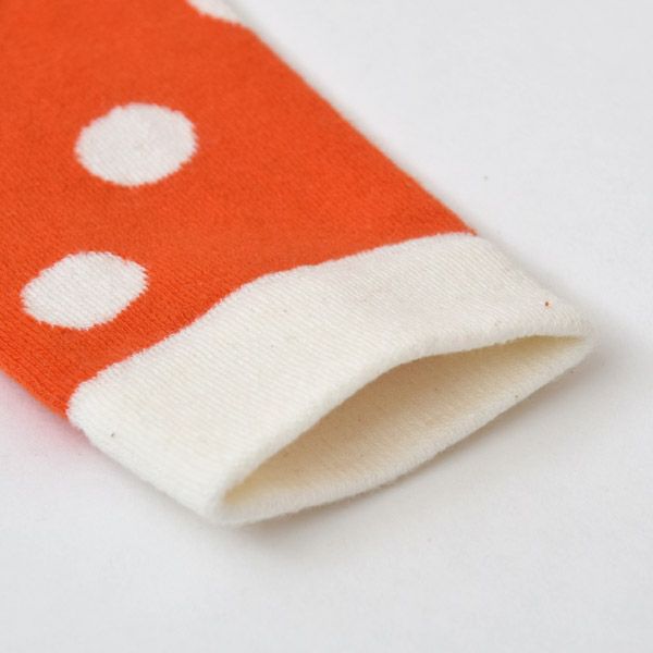 オーガニックコットン ベビーレギンス（膝滑り止め付）