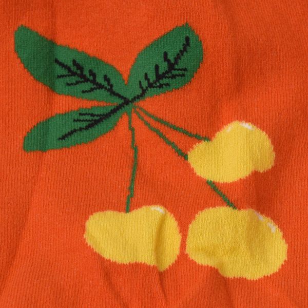 オーガニックコットン ベビーレギンス（膝滑り止め付）