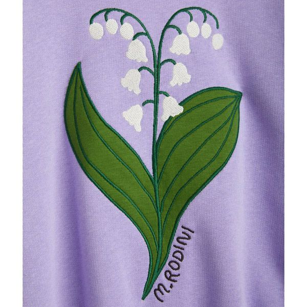 オーガニックコットン キッズ裏起毛スウェットシャツ LILY