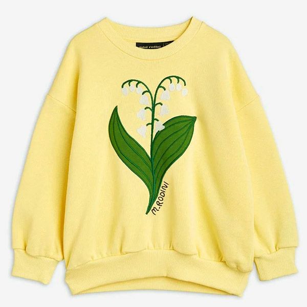 オーガニックコットン キッズ裏起毛スウェットシャツ LILY