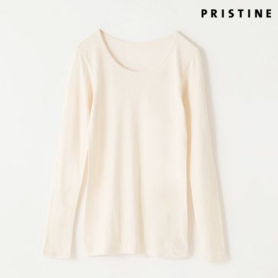 オーガニックコットン＆シルク リバーシブルＵネックプルオーバー