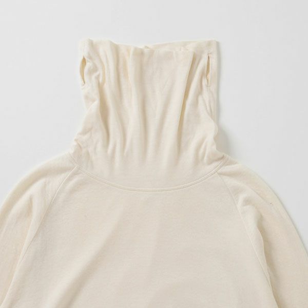 オーガニックコットン タートルウォーマーパジャマ ナチュラル M