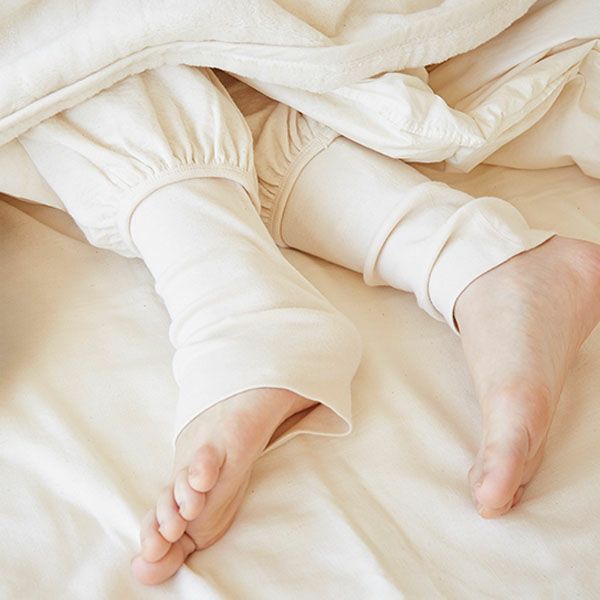 オーガニックコットン タートルウォーマーパジャマ ナチュラル M