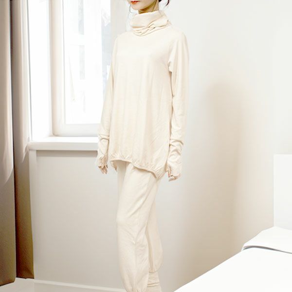 11/5まで Pristine sleep オーガニックコットン パジャマ 上下