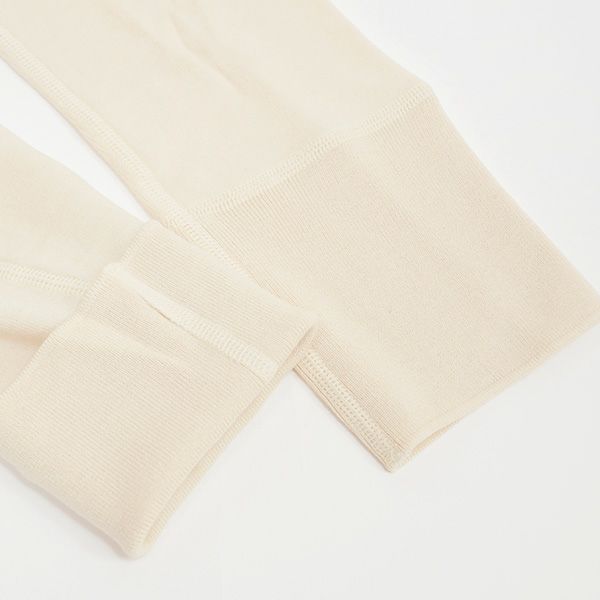 オーガニックコットン パンケーキニット レギンス