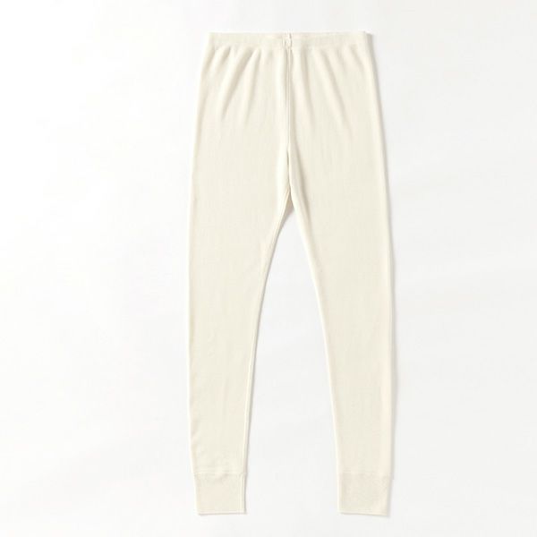 オーガニックコットン パンケーキニット レギンス