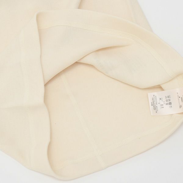 オーガニックコットン メンズパンケーキニットハイネックプルオーバー(長袖)