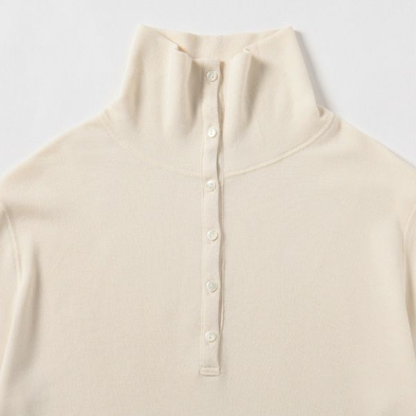 オーガニックコットン パンケーキニットパジャマ ナチュラル M