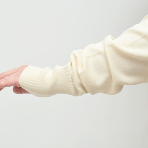 オーガニックコットン パンケーキニットパジャマ ナチュラル M