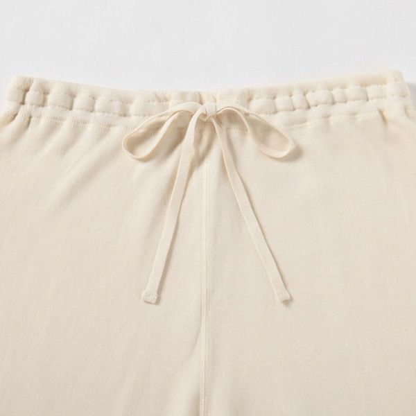 オーガニックコットン パンケーキニットパジャマ ナチュラル M