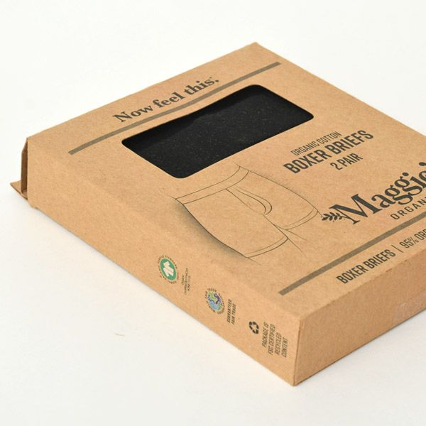 オーガニックコットン メンズボクサーパンツ 2枚組