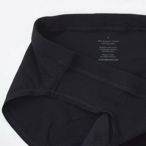 オーガニックコットン ビキニショーツ BK 2枚組