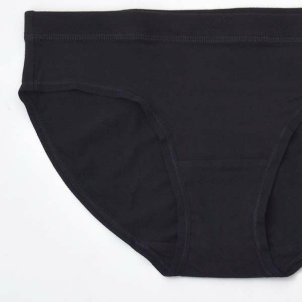 オーガニックコットン ビキニショーツ BK 2枚組
