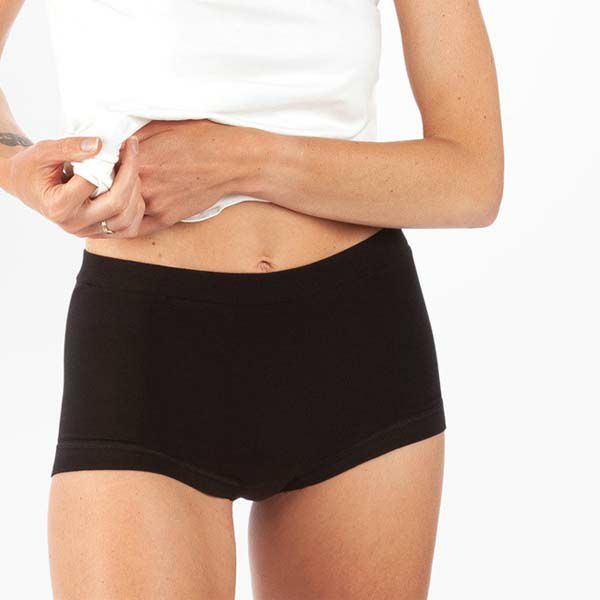 オーガニックコットン ボーイカットショーツFIT BK 2枚組