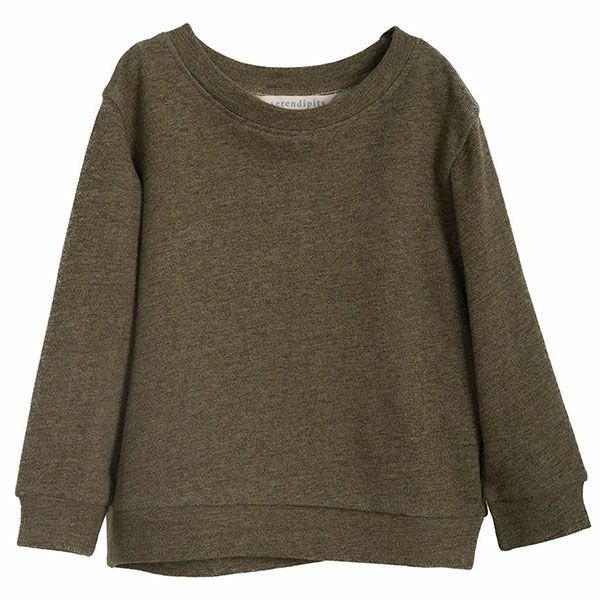 【SALE／10%OFF】 オーガニックコットン キッズ 裏起毛スウェットシャツ