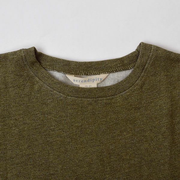 【SALE／10%OFF】 オーガニックコットン キッズ 裏起毛スウェットシャツ