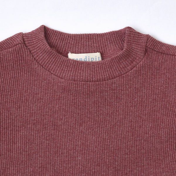 オーガニックコットン キッズ リブシャツ(長袖)