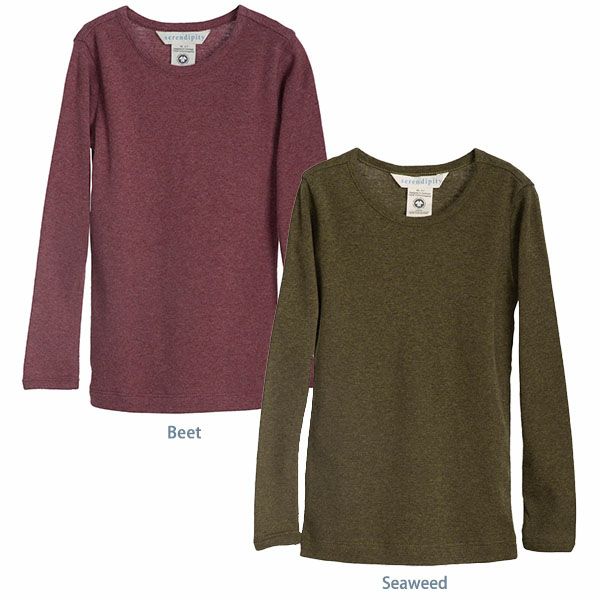 オーガニックコットン キッズ フィットＴシャツ（長袖）