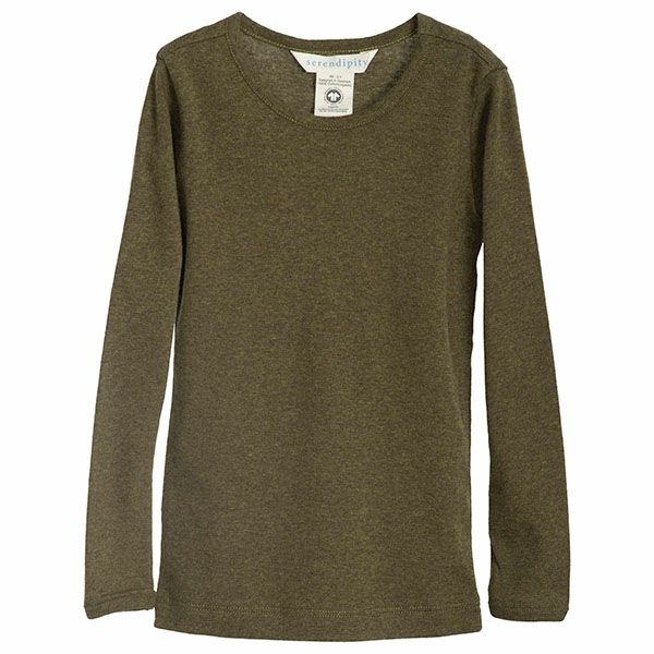 オーガニックコットン キッズ フィットＴシャツ（長袖）