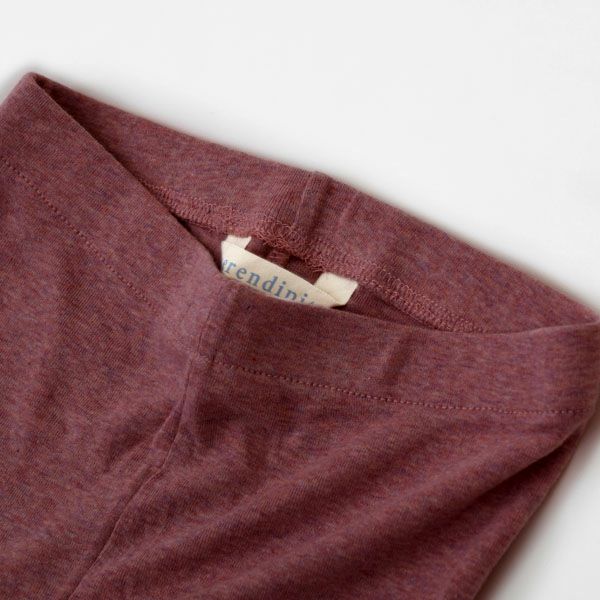 オーガニックコットン キッズ フライスレギンス