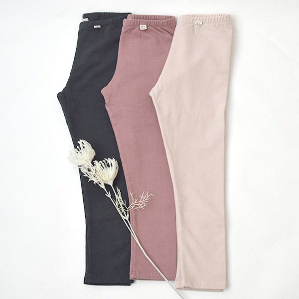 オーガニックコットン キッズ レギンス