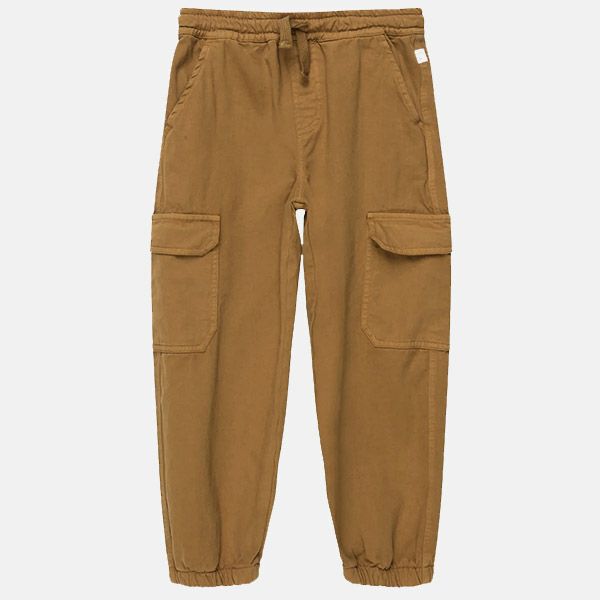 オーガニックコットン キッズ ツイルシェフパンツ