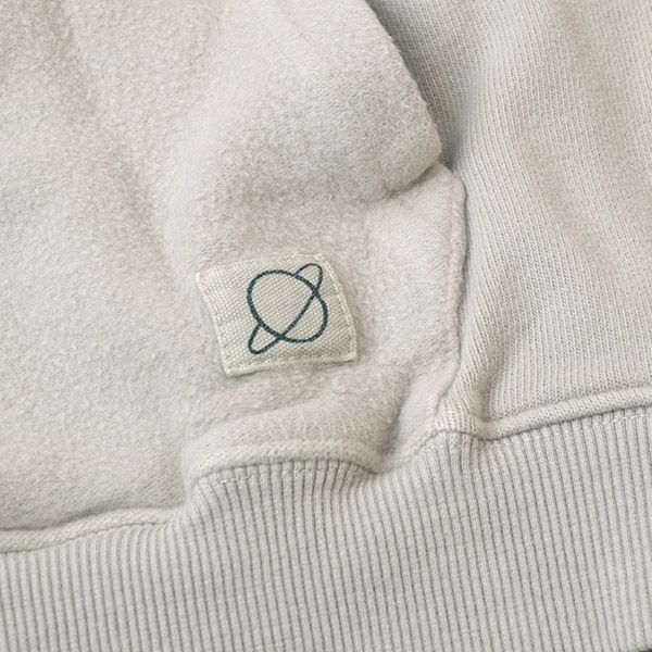 オーガニックコットン キッズ 裏起毛プルパーカー