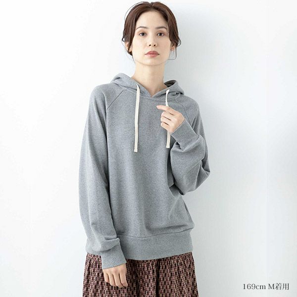 【SALE／10%OFF】 オーガニックコットン 裏毛フーディ