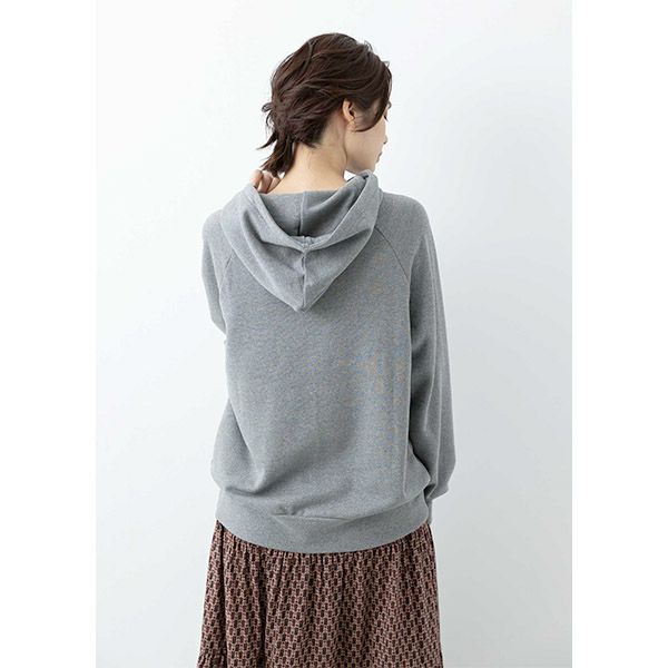 【SALE／10%OFF】 オーガニックコットン 裏毛フーディ
