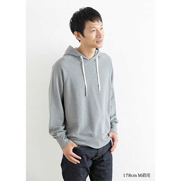 【SALE／10%OFF】 オーガニックコットン 裏毛フーディ