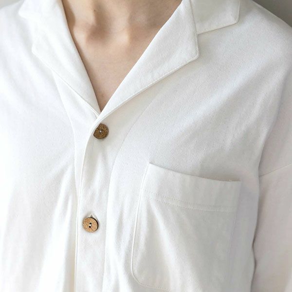 オーガニックコットン ダブルガーゼ 男女兼用パジャマ