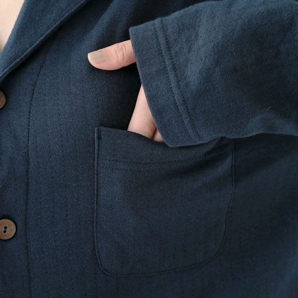 オーガニックコットン ダブルガーゼ 男女兼用パジャマ