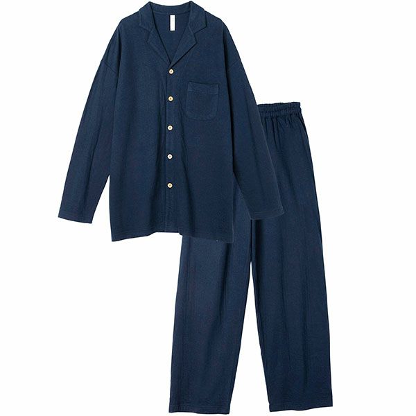 オーガニックコットン ダブルガーゼ 男女兼用パジャマ