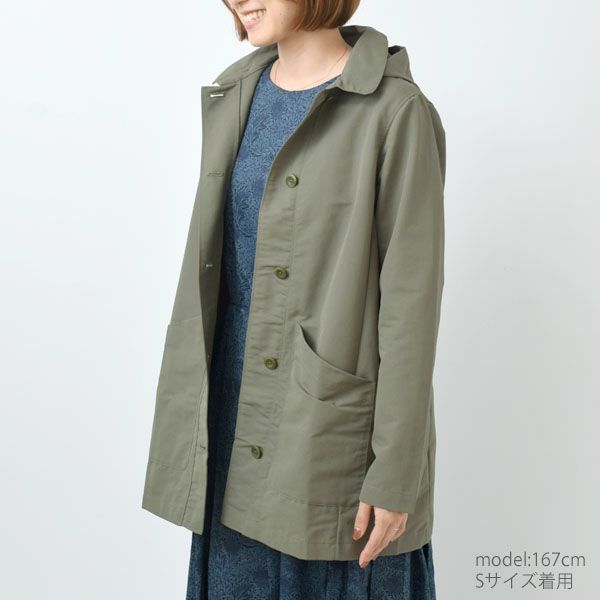 【SALE／10%OFF】 オーガニックコットン ウィメンズ・トランジショナル・トレンチ・ジャケット