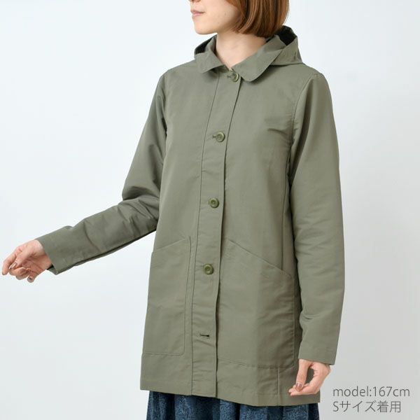 【SALE／10%OFF】 オーガニックコットン ウィメンズ・トランジショナル・トレンチ・ジャケット