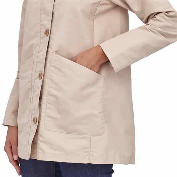 【SALE／10%OFF】 オーガニックコットン ウィメンズ・トランジショナル・トレンチ・ジャケット