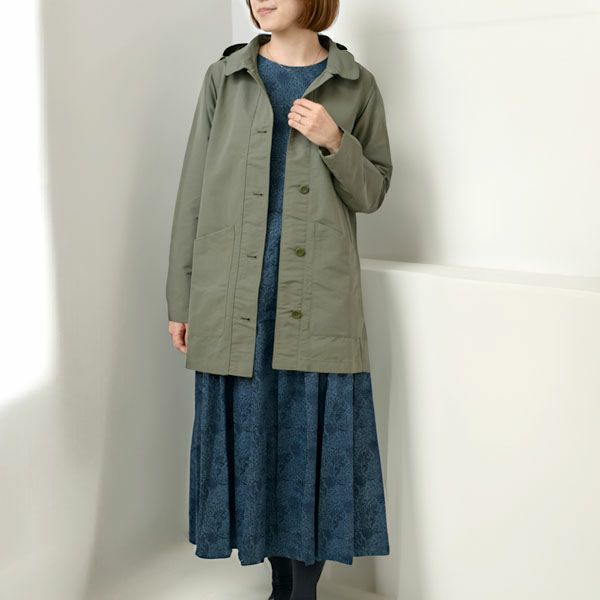 【SALE／10%OFF】 オーガニックコットン ウィメンズ・トランジショナル・トレンチ・ジャケット