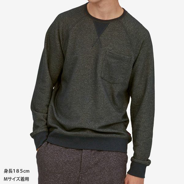 【SALE／10%OFF】 オーガニックコットン メンズ・マーニャ・フリース・クルーネック