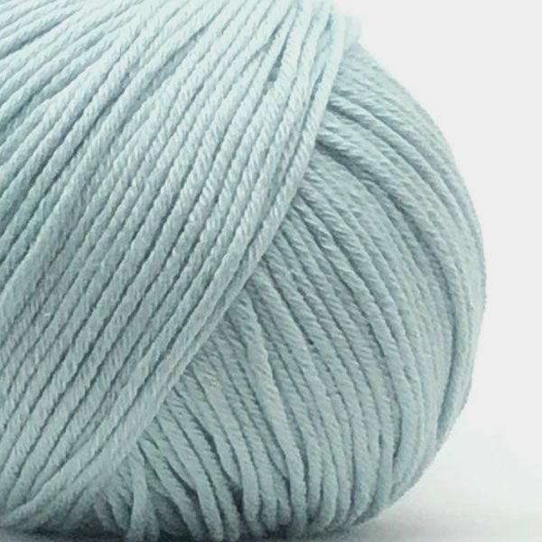 オーガニックコットン Supersoft Cotton yarn 50g DuckEggBlue