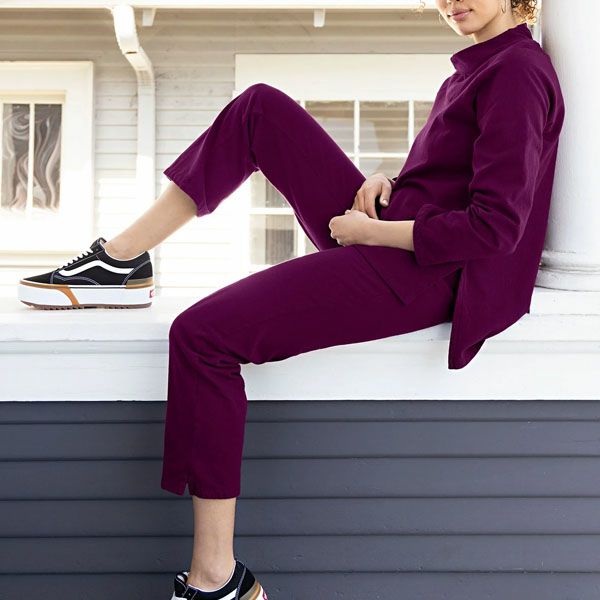 【SALE／10%OFF】 オーガニックコットン フリースイージーパンツ