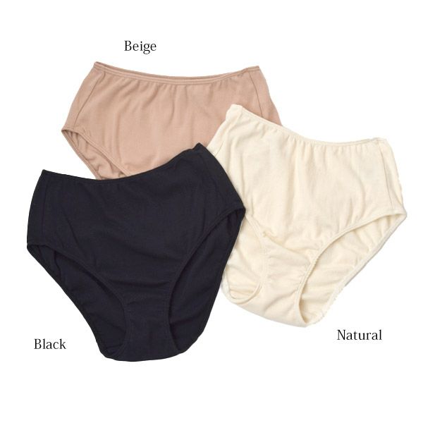 オーガニックコットン ハイウエストショーツ